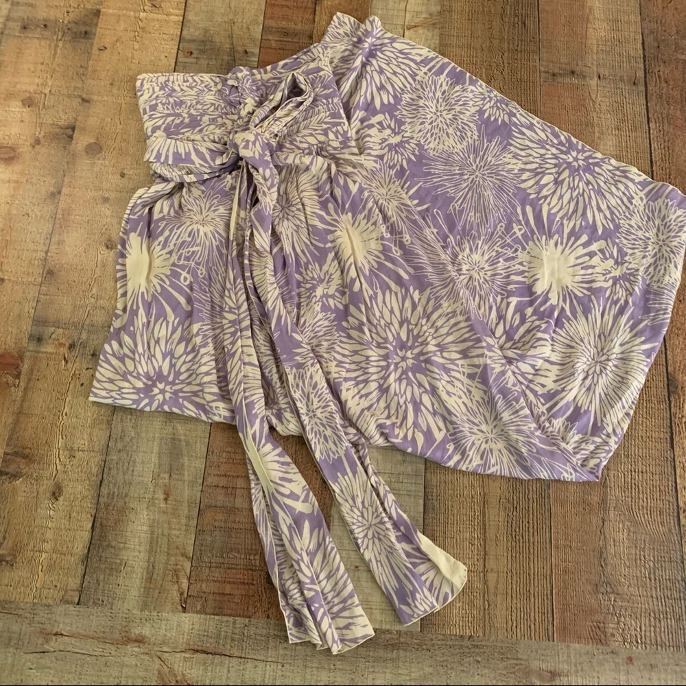 Secret beach resort wear purple sleeveless maxi dress - OS